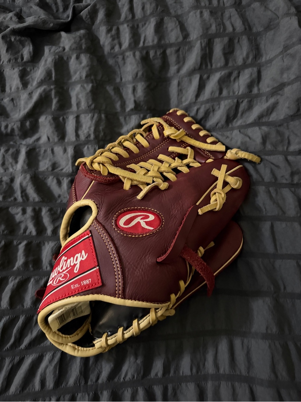 Rawlings Sandlot Series 11.75" Infield Baseball Glove (Burgundy)